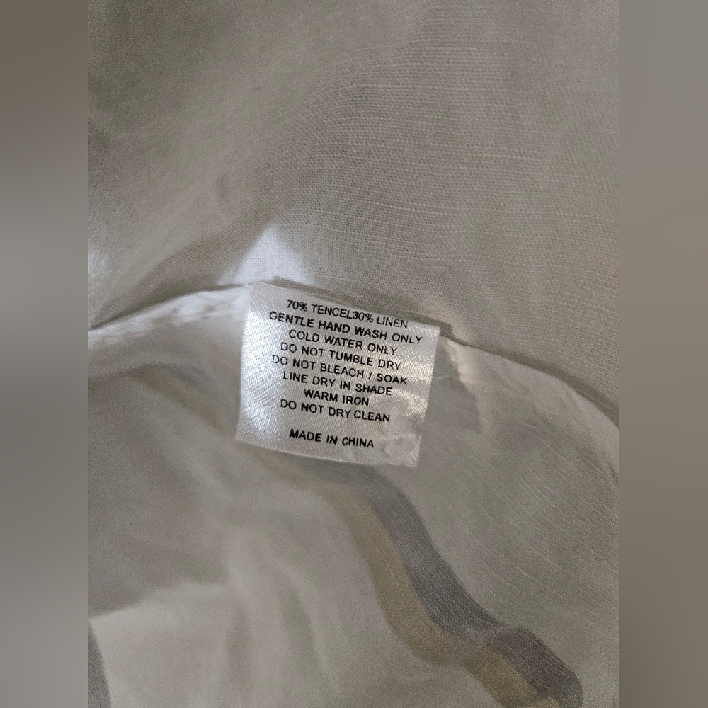 SANCIA LINEN BLEN BLOUSE - Picture 3 of 5
